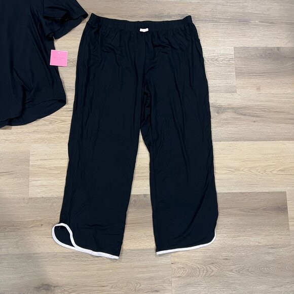 NWT Kate Spade Pajama Set PJs Top and Bottom 2 Piece Size Medium - Picture 4 of 9